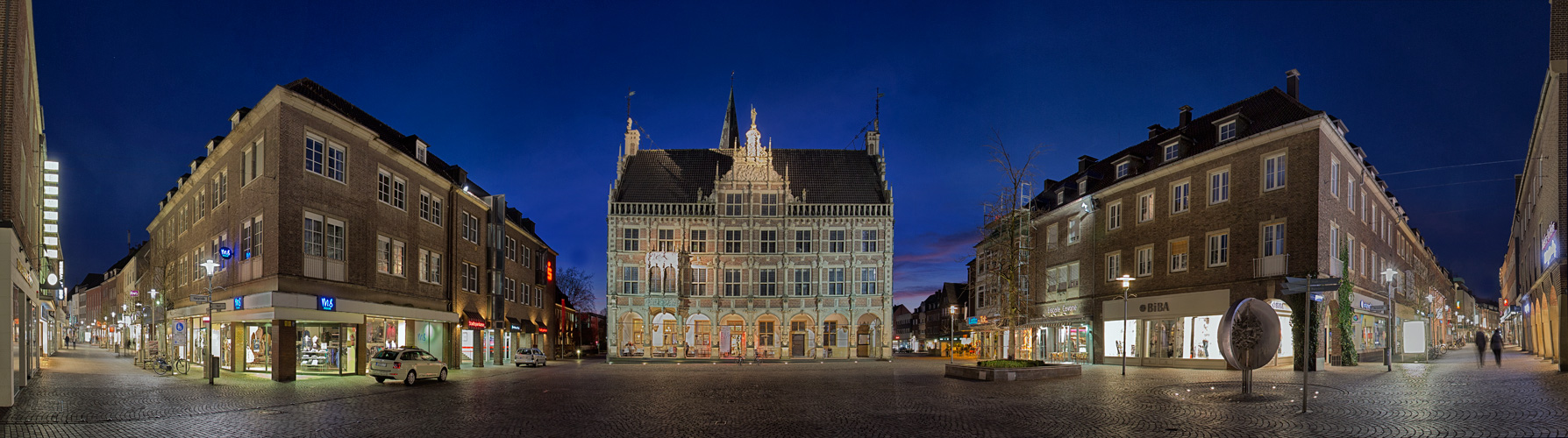 Das alte Rathaus in Bocholt