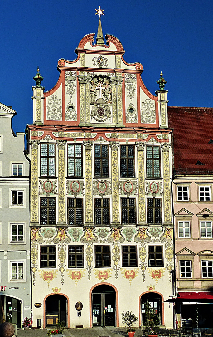 Das alte Rathaus in Landsberg am Lech