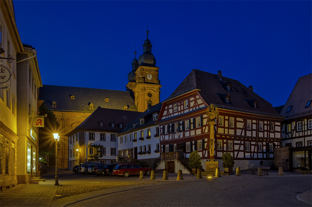 Das alte Rathaus von Amorbach