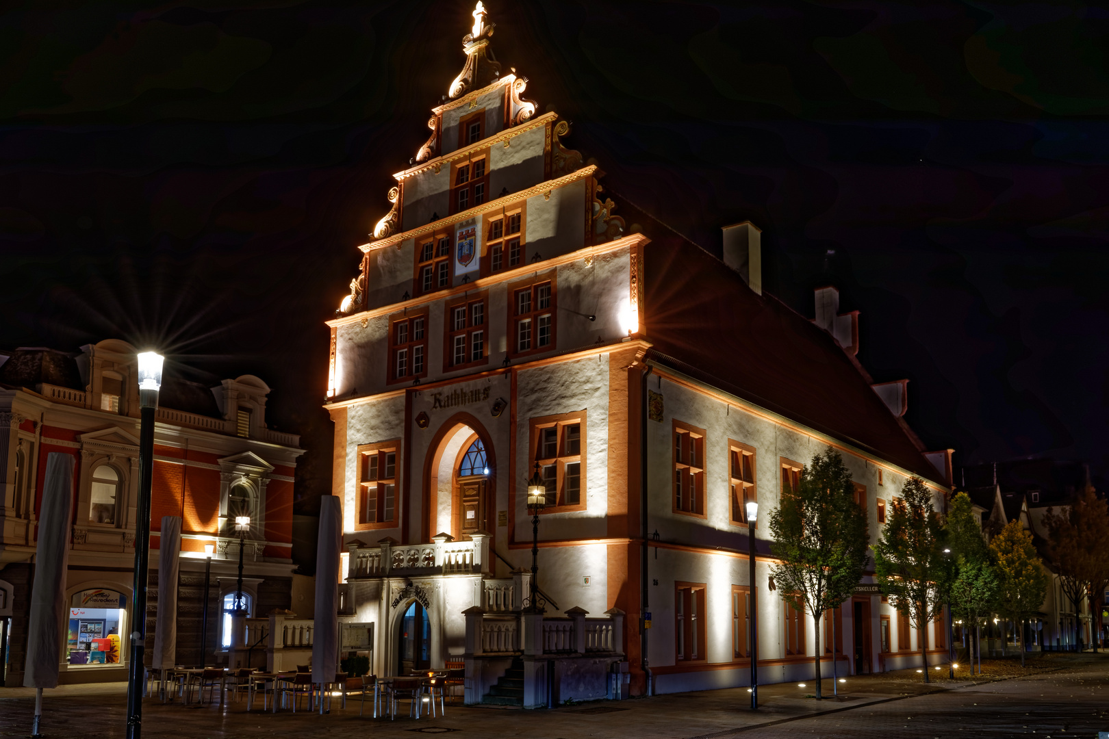 Das alte Rathaus von Bad Salzuflen bei Nacht Foto & Bild deutschland, europe, nordrhein Das alte Rathaus von Bad Salzuflen bei Nacht Foto & Bild deutschland, europe, nordrhein