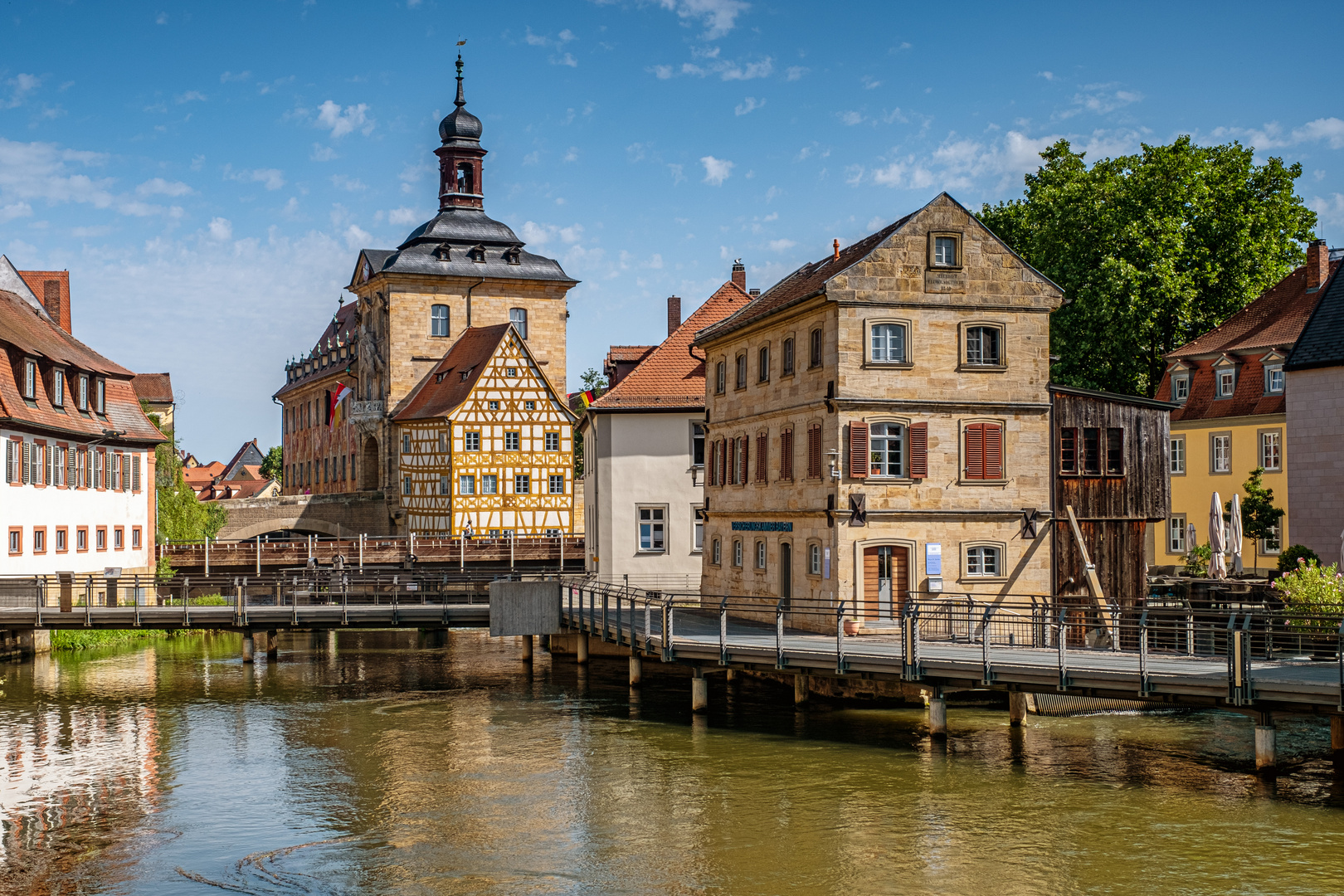 Das alte Rathaus von Bamberg