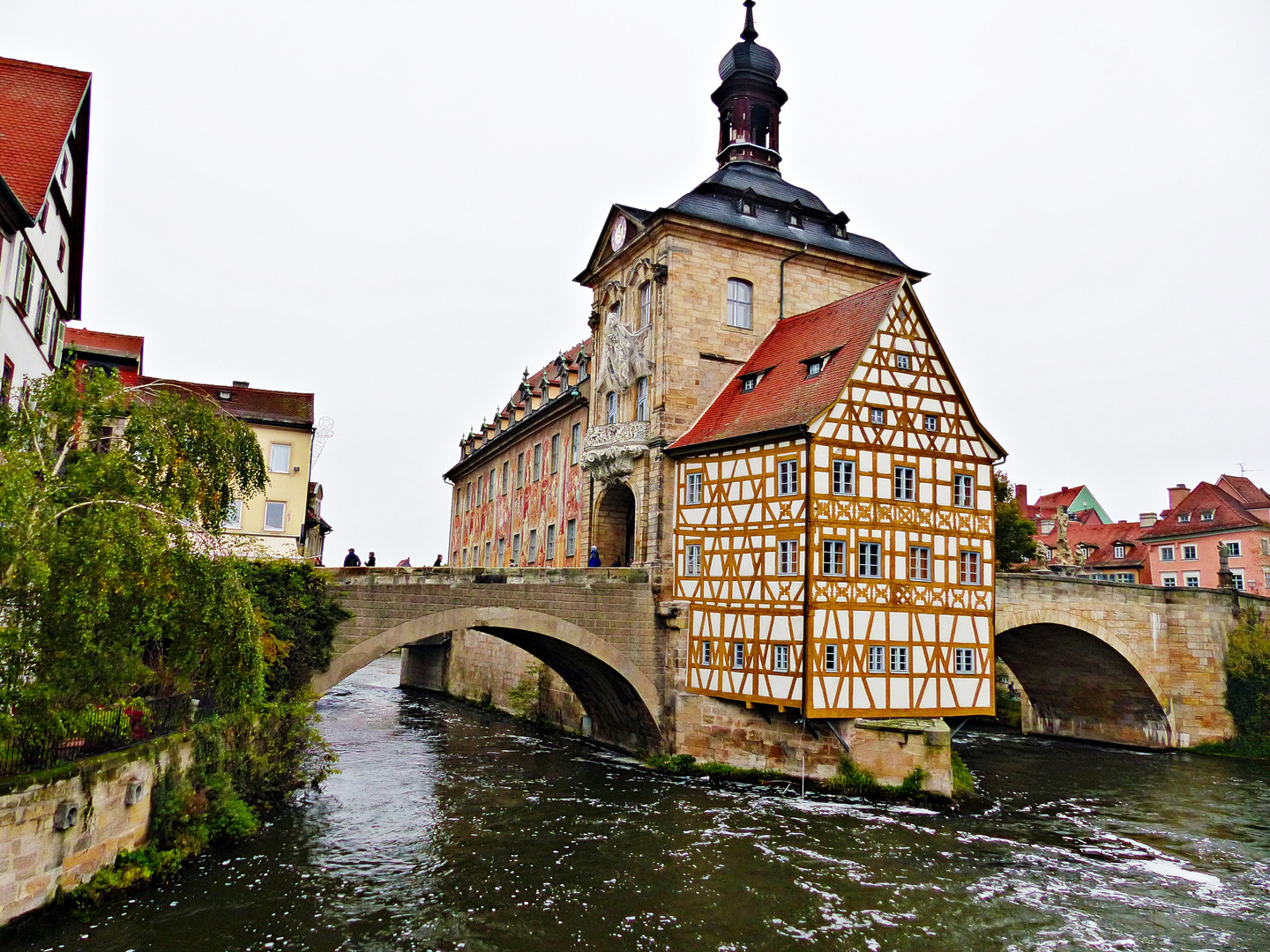 Das alte Rathaus von Bamberg