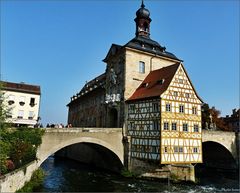 Das alte Rathaus von Bamberg