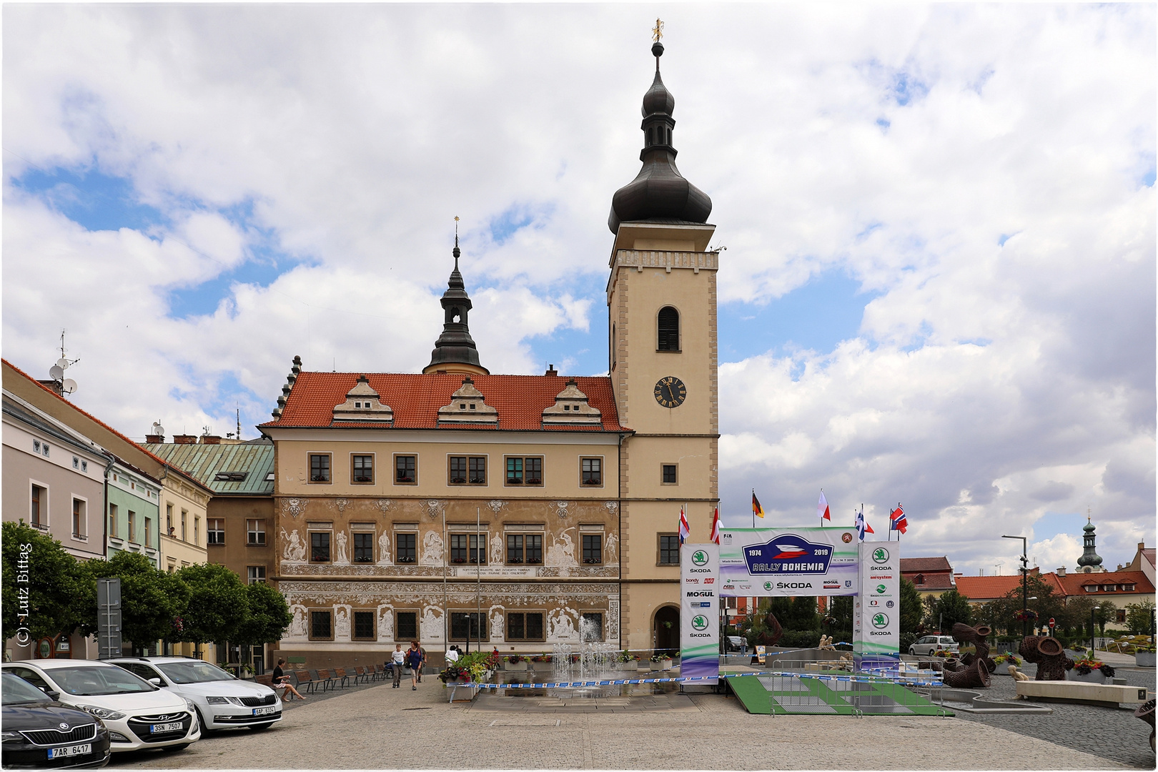 Das alte Rathaus von Mlada Boleslav