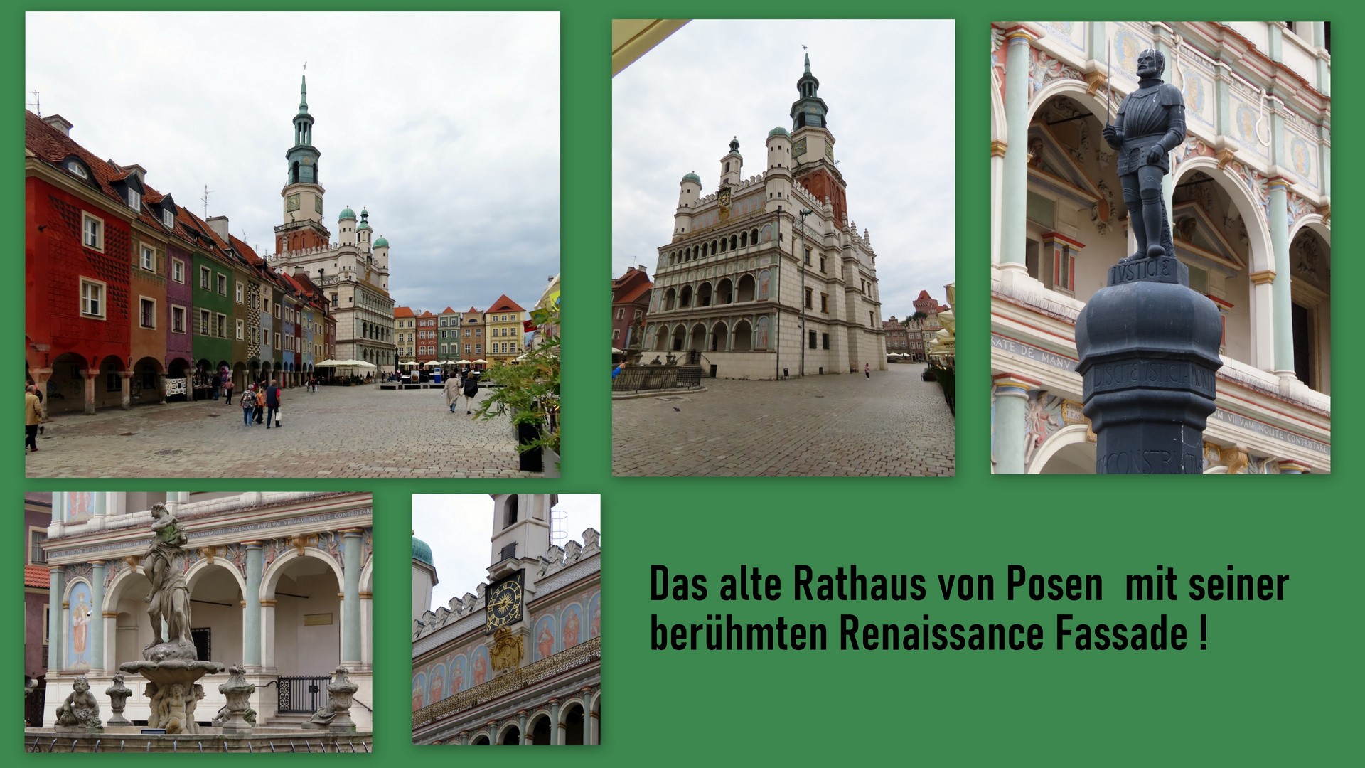 Das alte Rathaus von Posen !