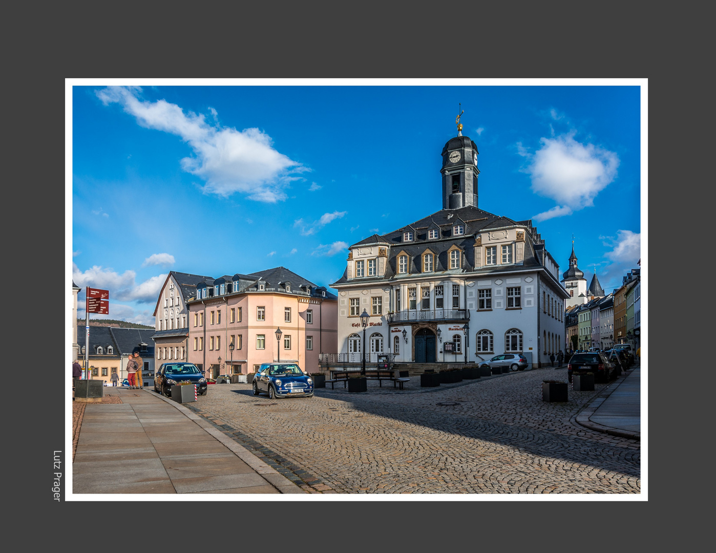 Das alte Rathaus von Schwarzenberg