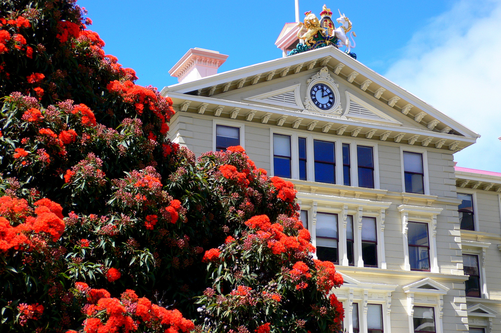 Das alte Regierungsgebäude in Wellington - Neuseeland