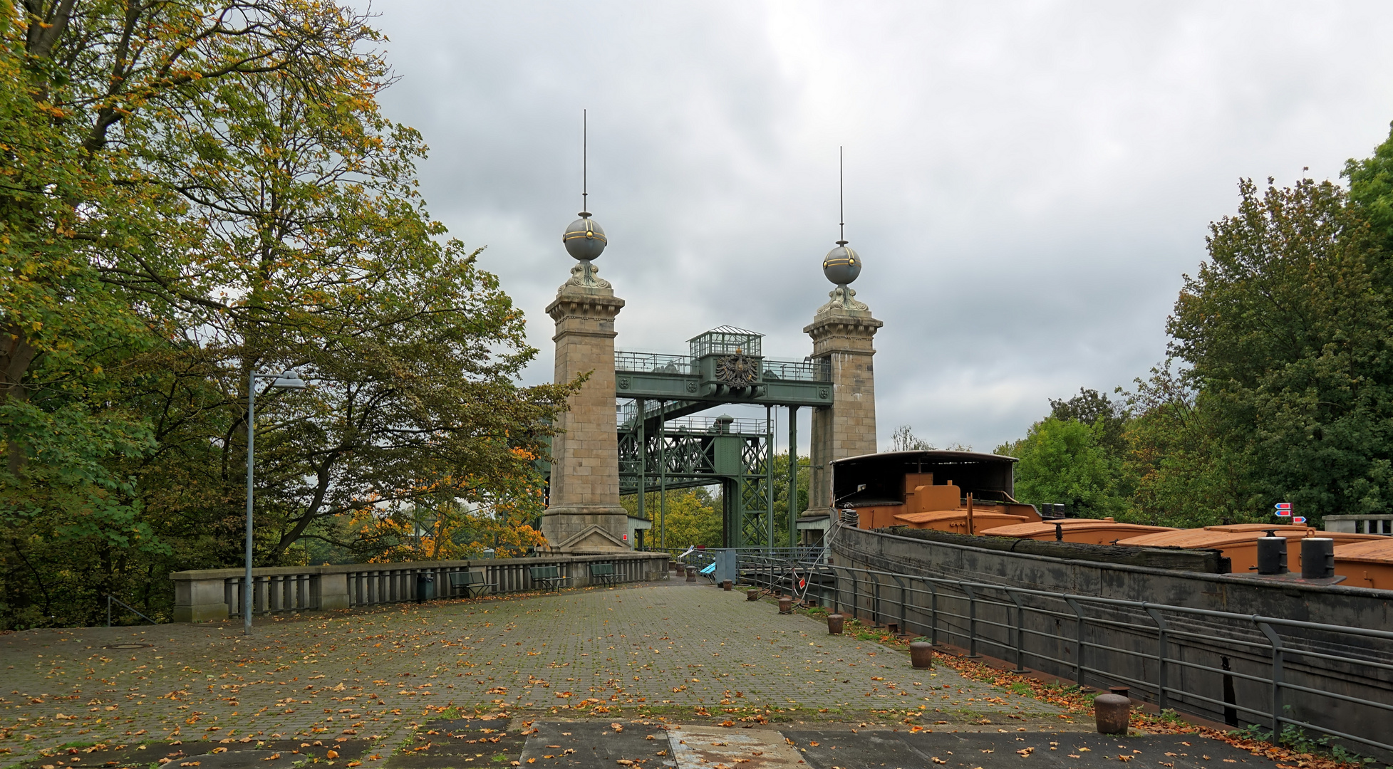  Das alte Schiffshebewerk Henrichenburg