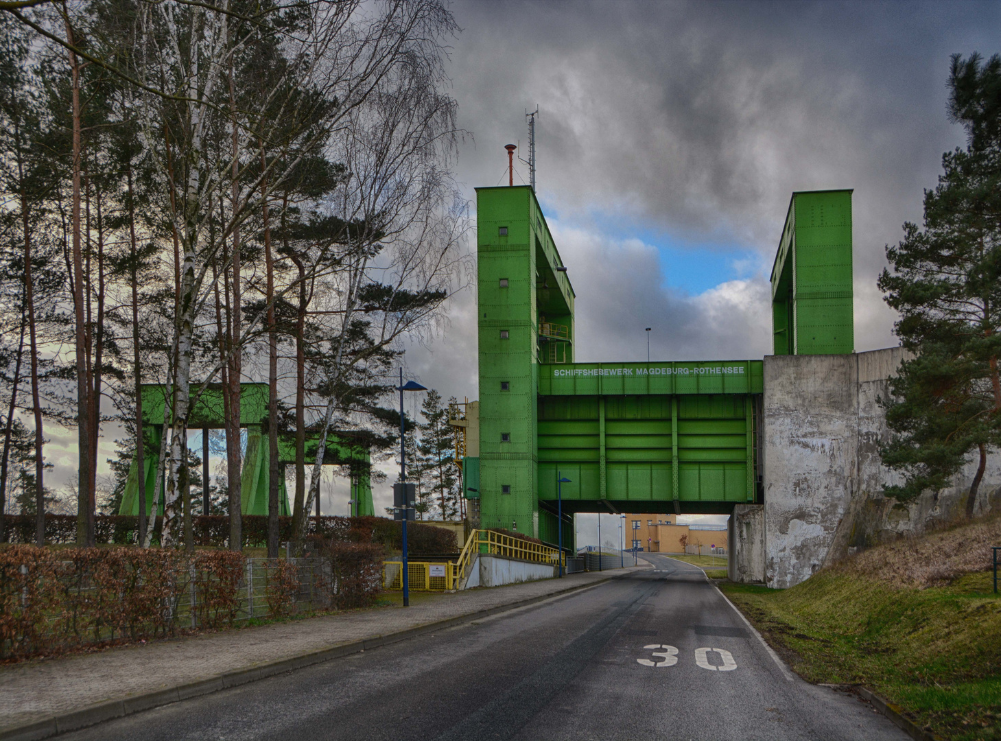 Das alte Schiffshebewerk Magdeburg-Rothensee