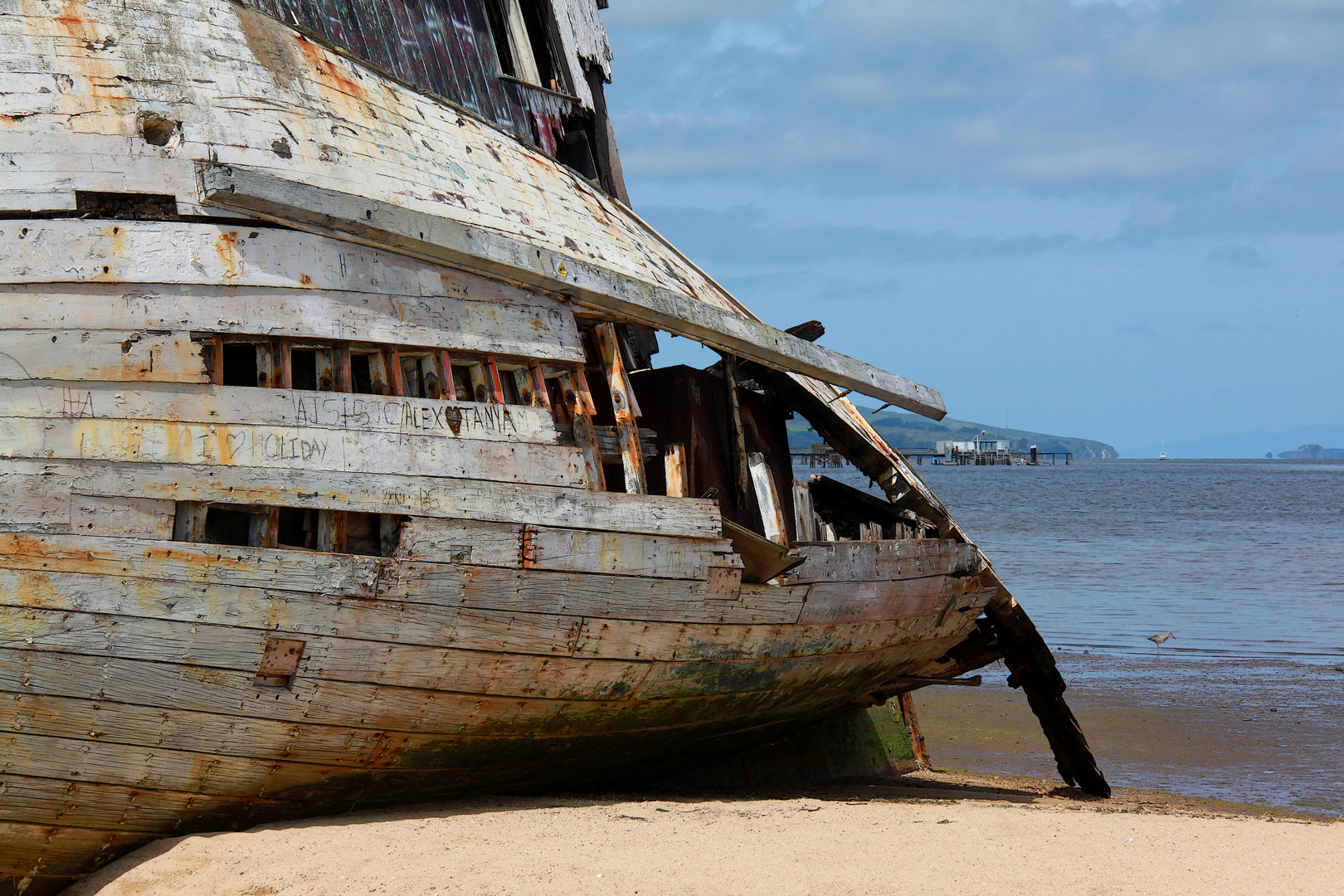 Das alte Schiffswrack