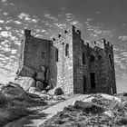 Das alte Schloss Carn Brea in Corwall