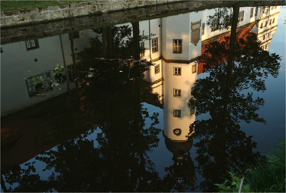 Das alte Schloss Zabeltitz...