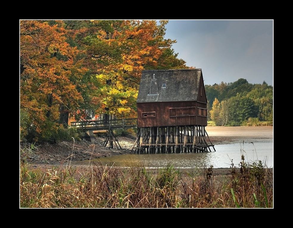 Das alte Teichhaus...