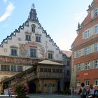 Das alte und das neue Rathaus von Lindau