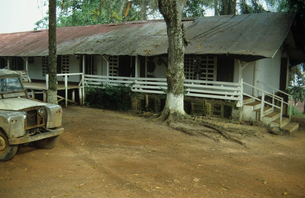 Das alte Wohnhaus von Albert Schweitzer, 1983