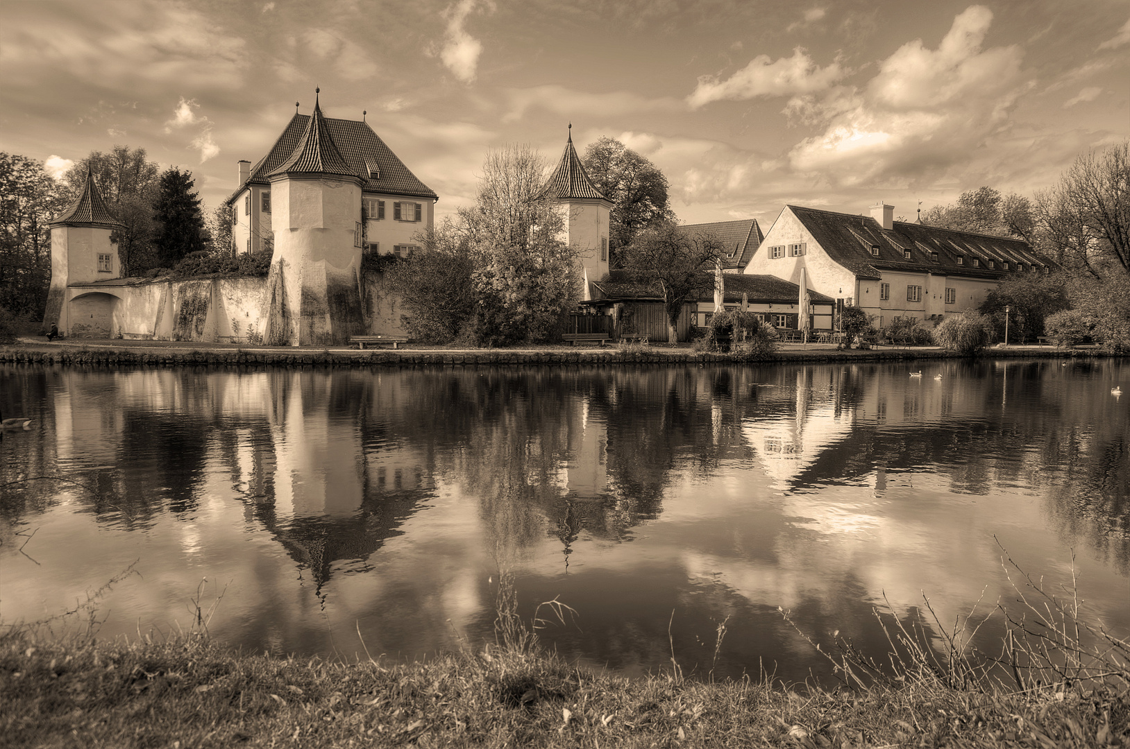 Das altehrwürdige Schloss Blutenburg