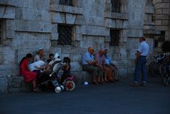Das Alter und dieJungen in Italia