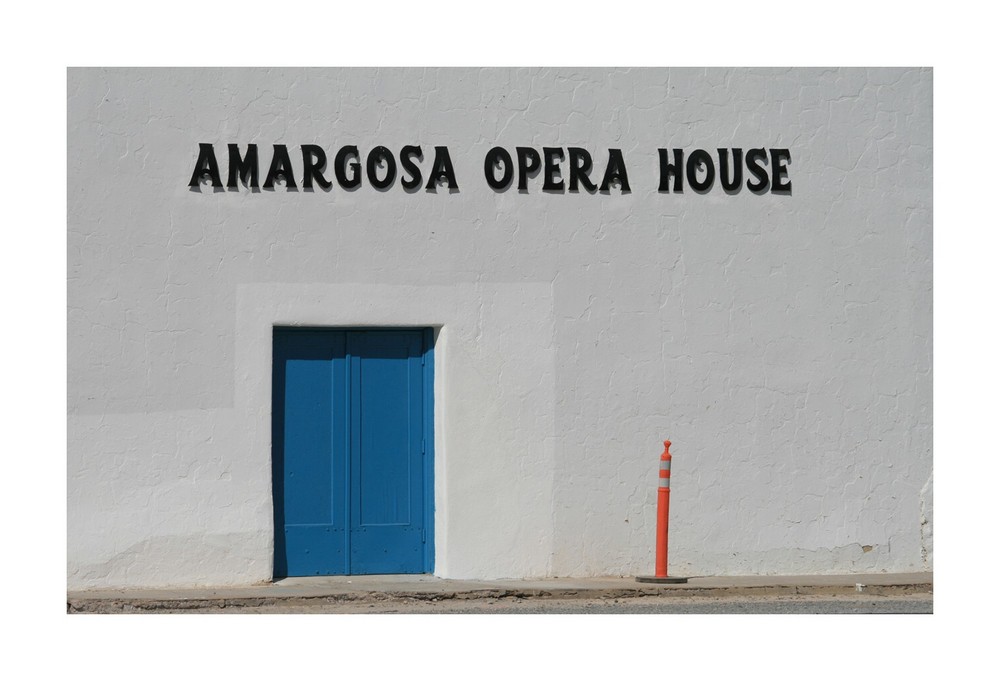 das Amargosa Opernhaus -liegt zwischen Las Vegas und dem Death Valley