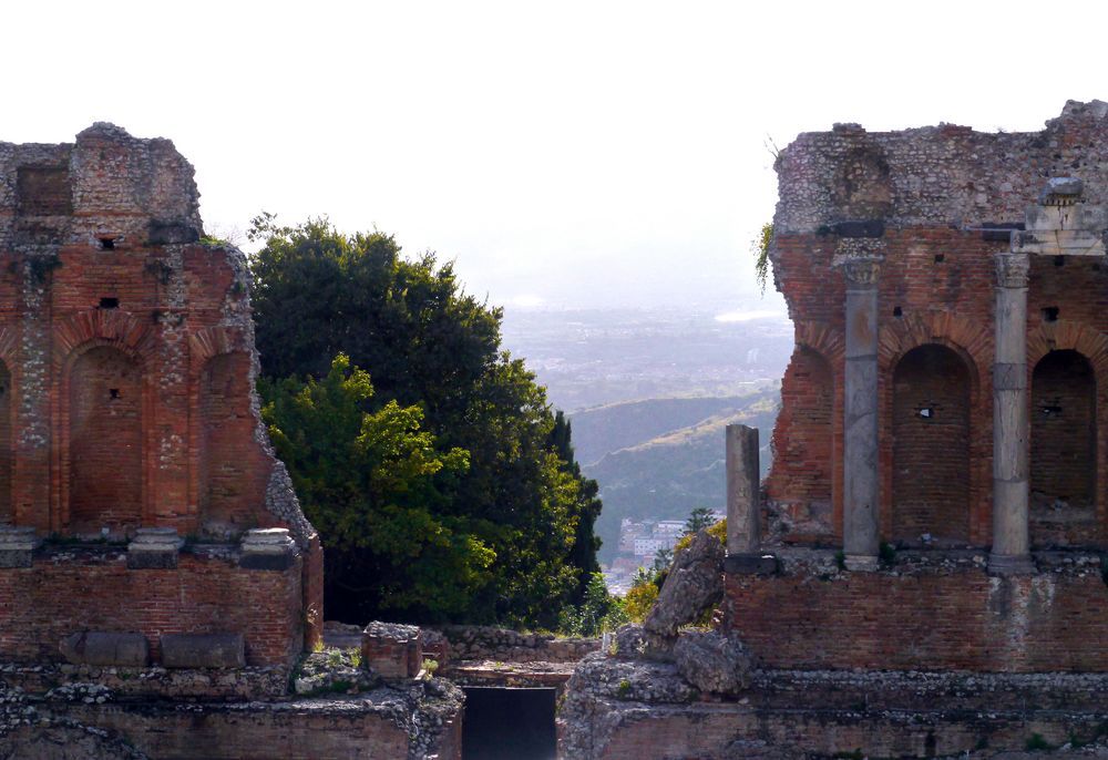 Das Amphitheater etwas totaler