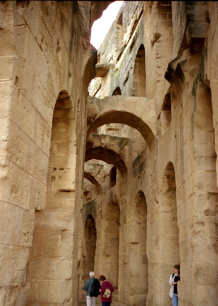 Das Amphitheater in El Djem