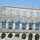 das Amphitheater von Pula