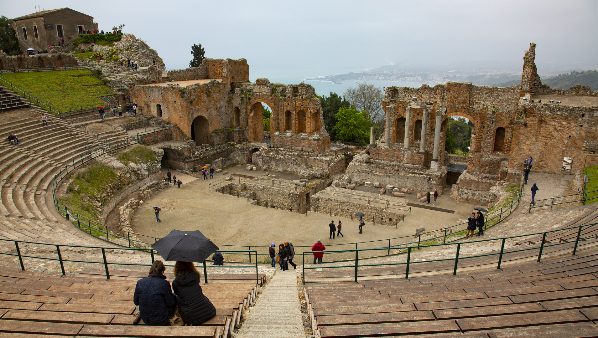 Das Amphitheater von Taormina