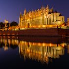 das andere Mallorca - gespiegelte Kathedrale
