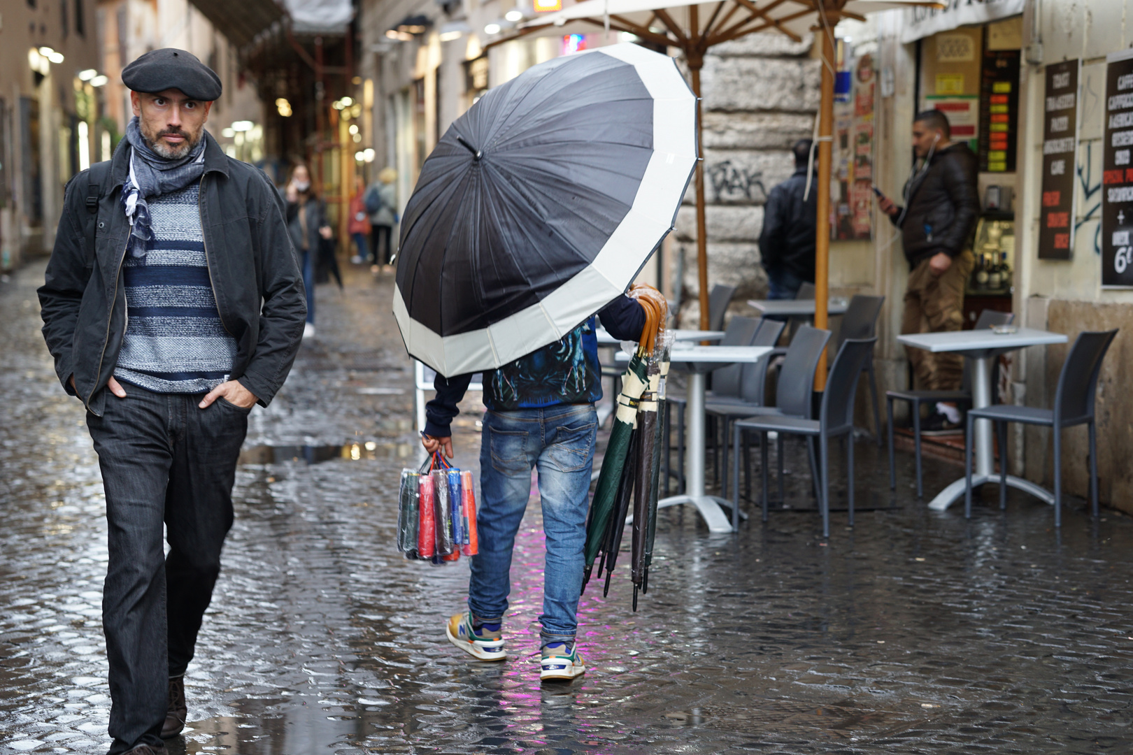 Das Angebot schnell dem Wetter angepasst