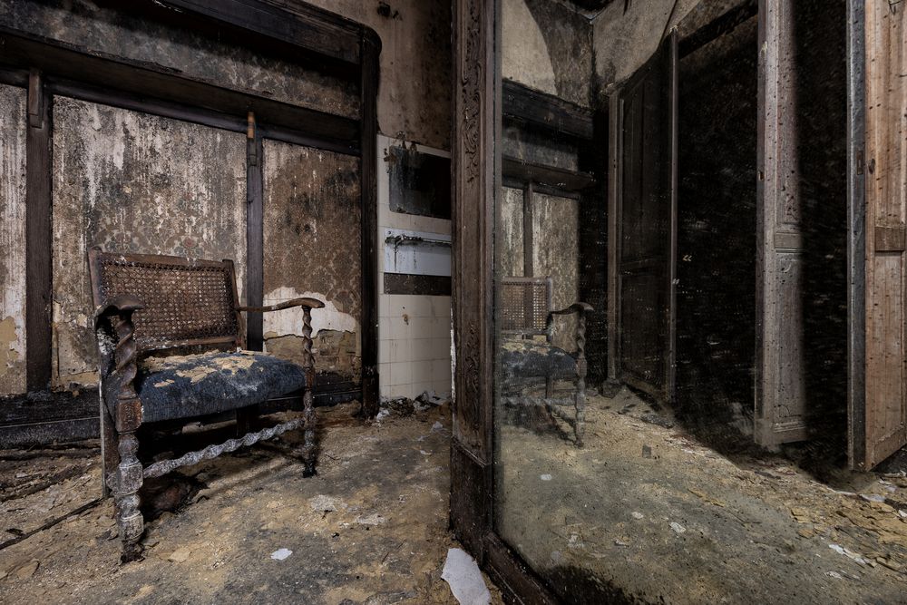 das Ankleidezimmer...
