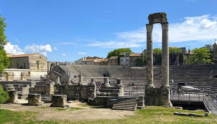 Das antike Theater in Arles