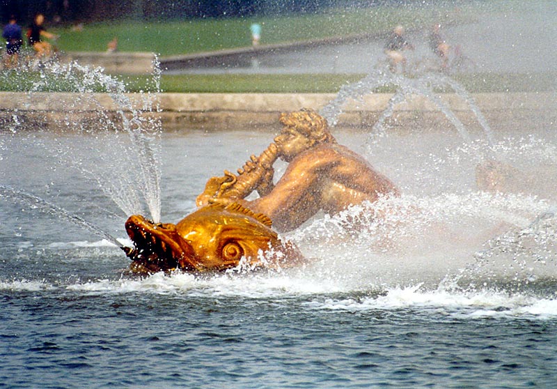 Das Apollo-Becken in den Gärten von Versailles (Detail Nr. 2)