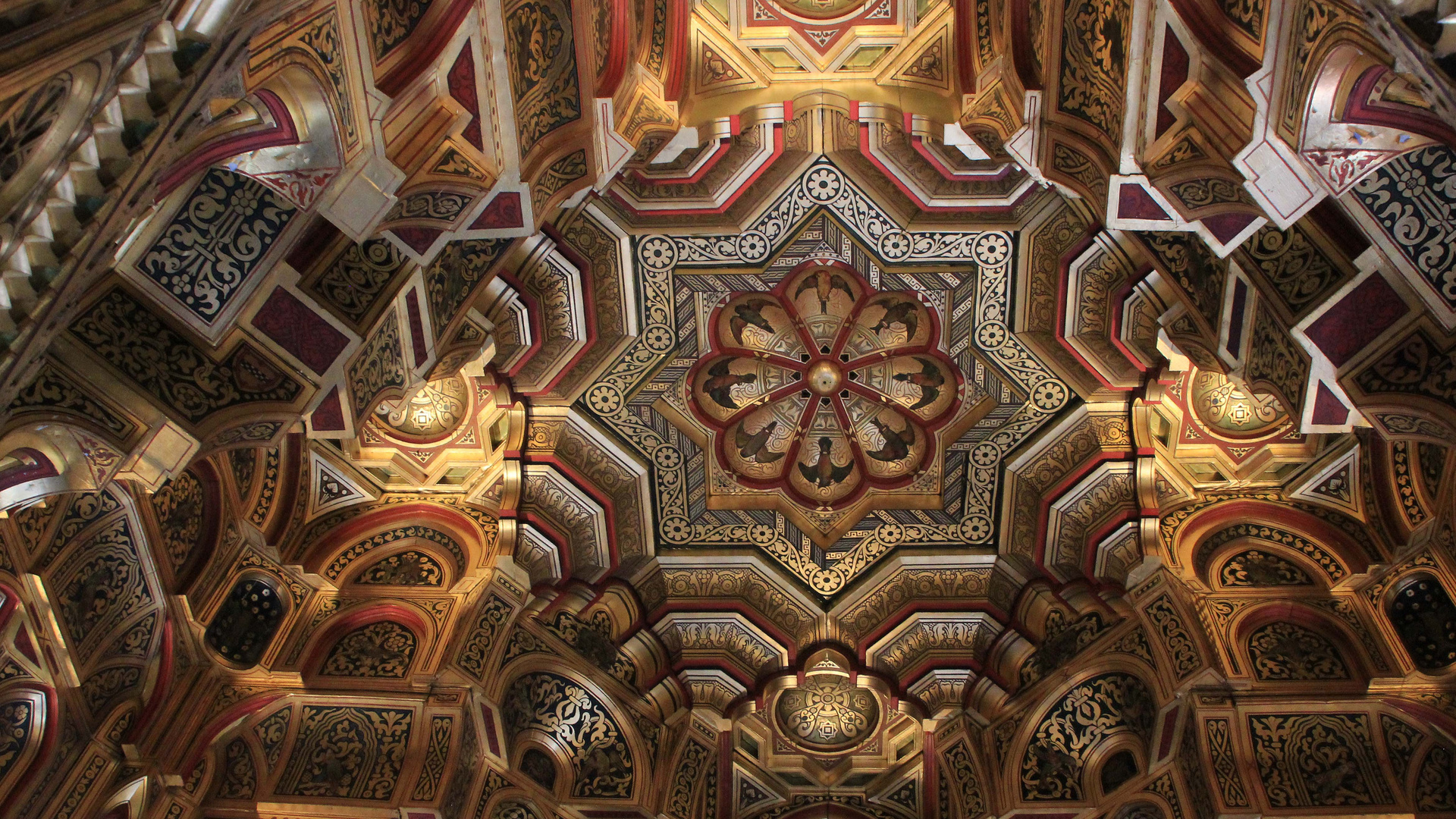 Das arbabische Zimmer in Cardiff Castle / Wales