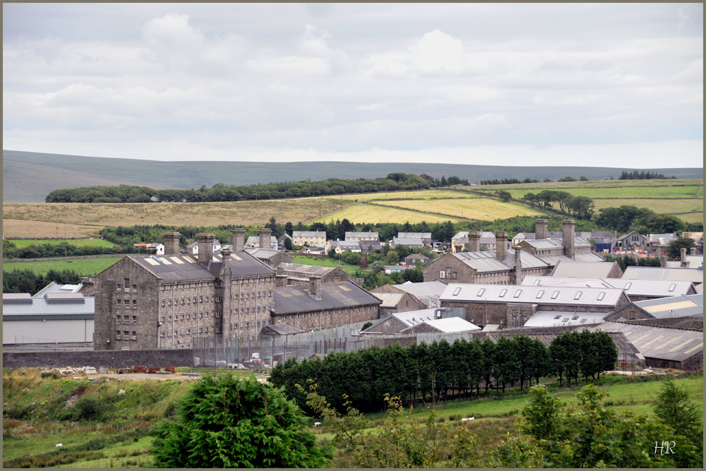 Das Areal vom Gefängnis in Dartmoor