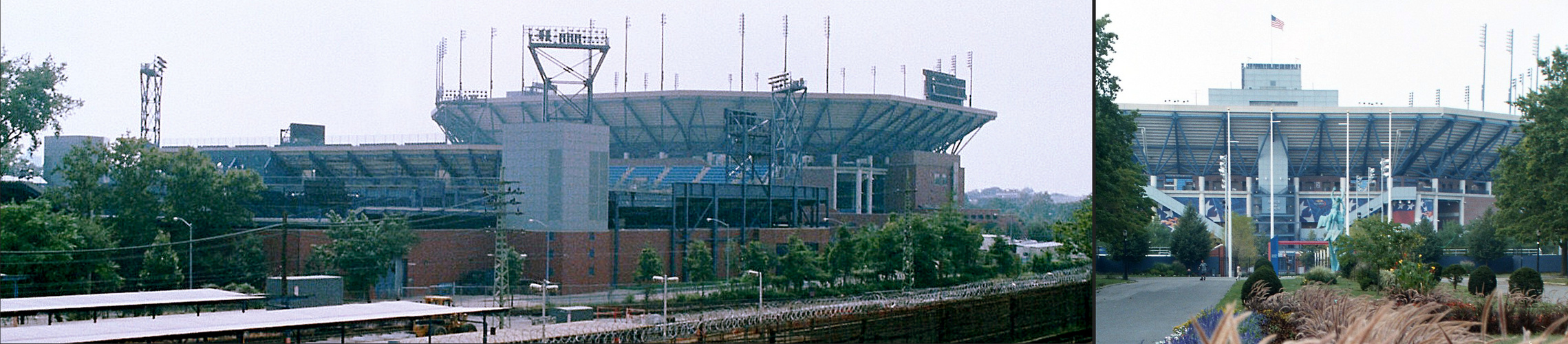 Das "Arthur Ashe Tennis Stadium" – der "U.S. Open" Center Court