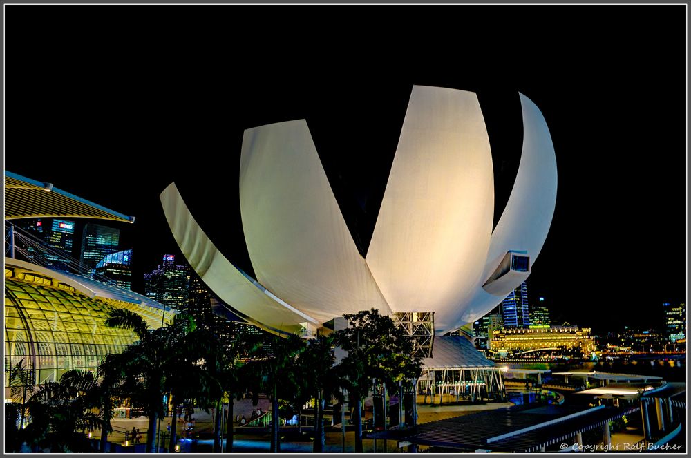 Das ArtScience Museum in Singapore