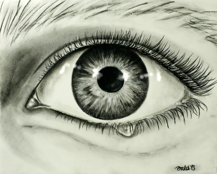 Das Auge, Drawing by Tomrisart