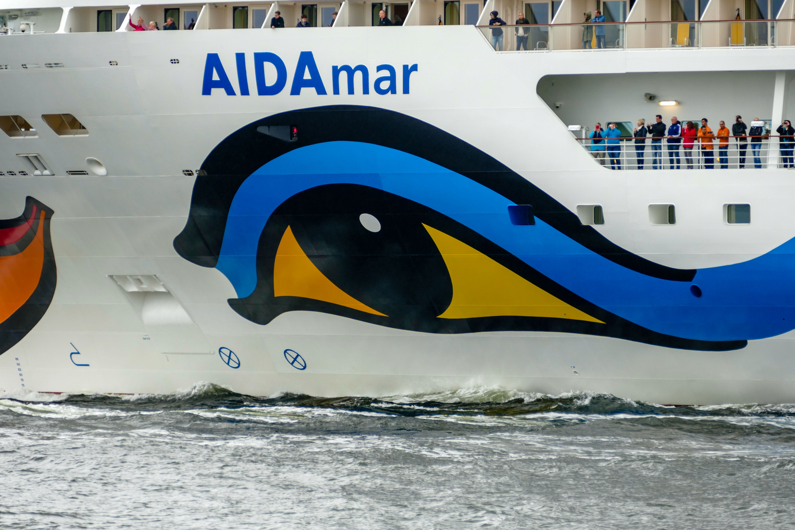 Das Auge der AIDA mar Foto & Bild | fahrzeuge u. technik, fotos, ostsee