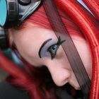 Das Auge der Cybergothlady,,,