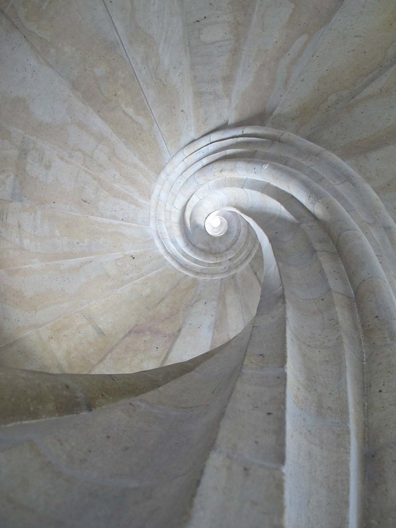 Das Auge der Treppe