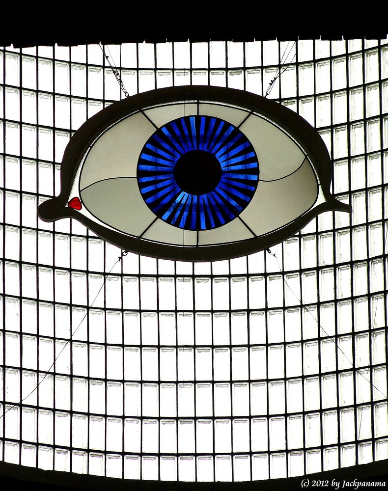 Das Auge Gottes in der ehem. Kirche Heilig Kreuz, Bottrop