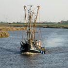 Das Auslaufen zum Fang in die Nordsee.