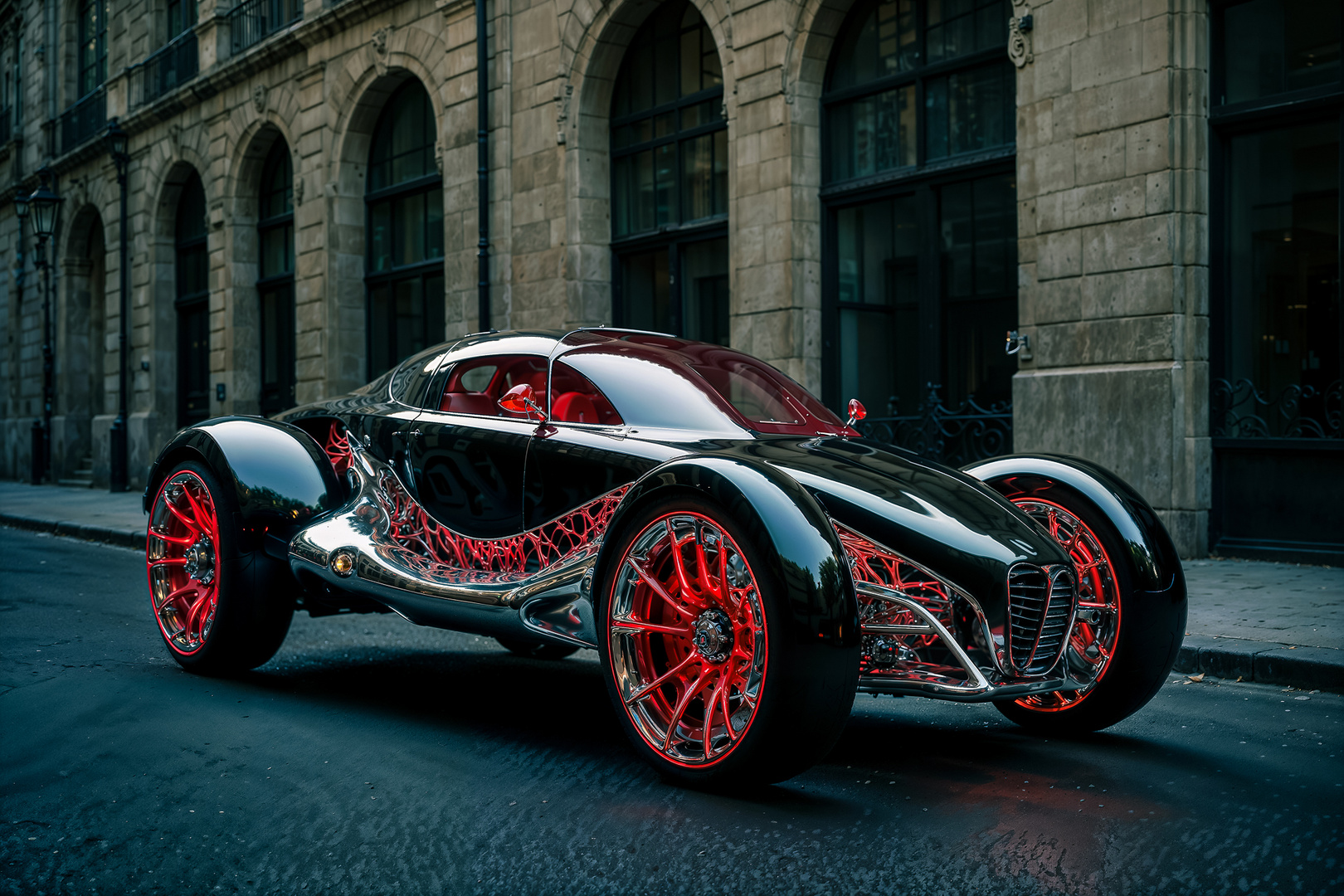 Das Auto von Spiderman