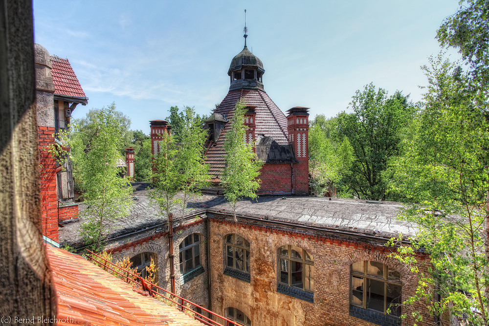 Das Badehaus - Blick aus dem Fenster