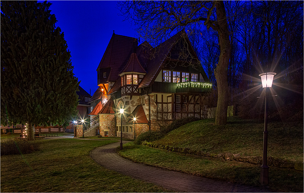 Das Badehaus in Ballenstedt