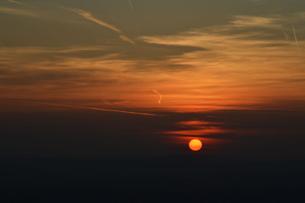 Das "Bällchen" am Himmel