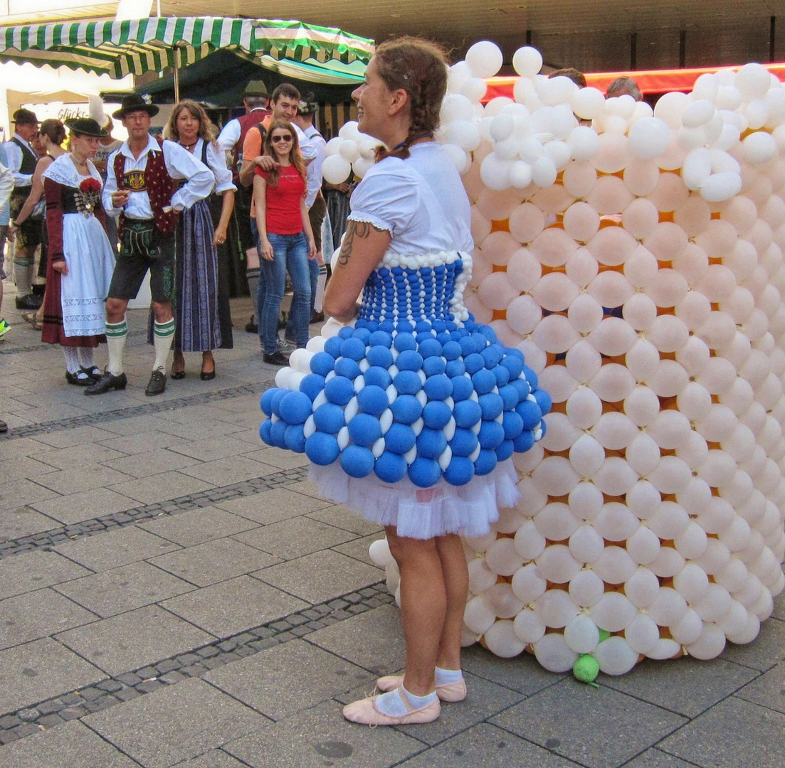 das Ballon-Mädchen...