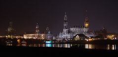 das barocke Dresden bei Nacht