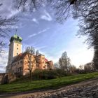 Das Barockschloss mit Schlosswiese