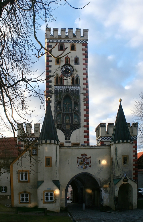 Das Bayertor in Landsberg am Lech