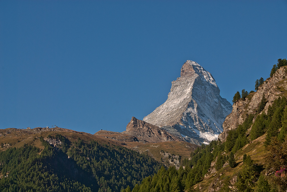 Das Bekannte Matterhorn